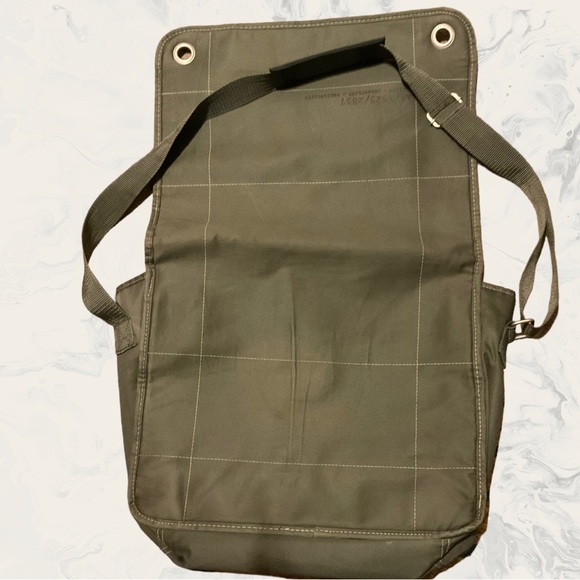 Military Messenger Bag w/ Adjustable Strap - Picture 4 of 12